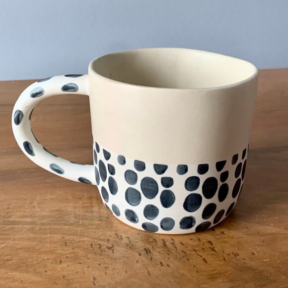 Anthropologie Coffee Face Mug Cup 3D Visage Artist FOTINI TIKKOU Hand Painted 2 - Picture 11 of 16